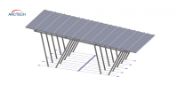 Double Row Solar Carport