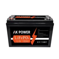 AK POWER Wall Mount 12V 100Ah Lithium Battery Energy Storage