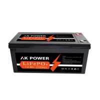 AK POWER Wall Mount 12V 200Ah Lithium Battery Energy Storage