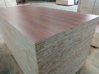 Block Board Laminate Melamine Paper/Veneer/HPL/PVC/Acrylic For Furniture