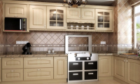 Wholesale Custom Modular High Quality Modern White Shaker Melamine Kitchen Cabinets for Kitchen Furniture
