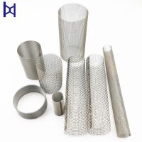 Customized High Precision Stainless Steel Woven Wire Mesh Screen Filter Cylinder Tube For Filtration Industry