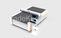 Die-Less CNC Cutting Machine for Car Synthtic Leather Floor Mats