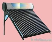 Solar Heat Pipe pressurized water heater with enamel tank Keymark Cert