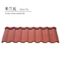 stone coated metal roof tile