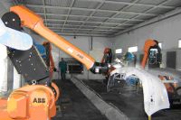 Bumper painting Robot automatic spraying production line