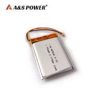 UL2054/CB/KC/CE Certified Rechargeable Lipo 603040 3.7V 750mAh Lithium polymer battery