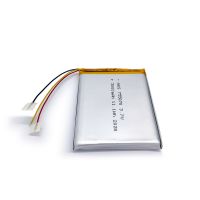 UL/CB/KC/CE Certified Rechargeable 3.7v 3000mAh 755070 Li-polymer Battery