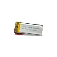 Rechargeable 3.7V 1000mAh Lithium Ion Polymer battery AS103035 with UL/CE Certifications