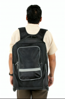 Wheeled Rolling Backpack Double Handle Rolling