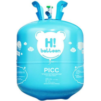 Disposable 13.4L Helium Gas Tank for Balloon Inflation Eco-friendly Decoration