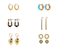 Trendy Stainless Steel Earrings Fashion Jewelry