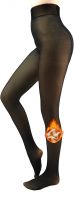 Fleece Lined Tights Sheer Women - Fake