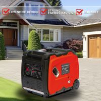 2, 500-Watt Gas Powered Portable Inverter Generator - Compact and Lightweight Design - Produces Clean, Stable Power - COsense Technology - Perfect for Home use