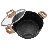 20cm Forged  Aluminium Non-stick Casserole With Lid