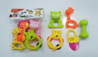 Set Of 7 Pc Rattle Toys