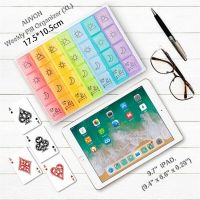 Small Supplements Pill Box Portable Pill