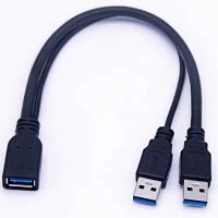 Copper USB 3.0 Dual Port