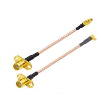 RG316 RF Patch Cable, SMA Flange