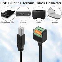 USB B Solderless Adapter Short Cable