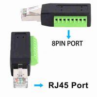 RJ45 Screw Terminal Wire Splitter Adapter