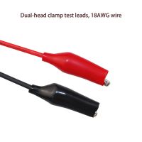 Red And Black Clip Charging Cable