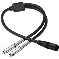 Custom XLR Male 1-to-2