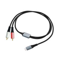 Dual RCA To TYPE-C Audio