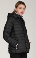 Womens Lightweight Packable Polyfill Coat