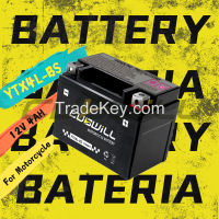 YTX4L/GTZ5S/YTZ5S 12V 4ah AGM Motorcycle battery bateria para moto