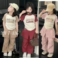 New Summer Children's Clothing for Boys and Girls Casual Short Sleeve T-shirt Set Cotton Baby Clothing