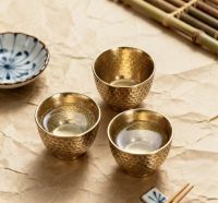 Hand Hammered Copper Sake Cup, Custom