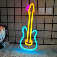 Guitar Neon Sign Custom Neon LED