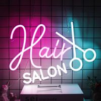 Hair Salon Neon Sign Personalized Neon