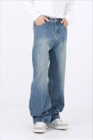 Classic Blue Straight-Leg Jeans Unisex