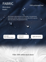 Women's Detachable Hood Down