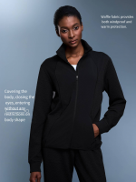 Women's Waffle-Knit Stand