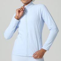 Naked-Feel Stand Collar Zip Jacket