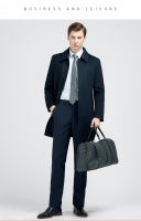 Men's Navy Cashmere Wool