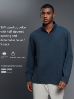 Men's Half-Zip Polo