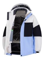 Color Block Rain Jacket - Unisex Waterproof
