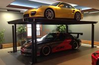 Double Deck Scissor Car Lift