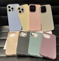Sparkling Magnetic Solid - color Phone Case for iPhone 16