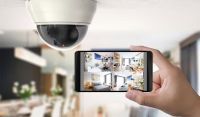 High - Definition Smart Camera with Advanced Surveillance - Sleek Black Edition