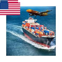 Forwarding Freight Multimodal Transport Door-to-door LCL Transportation Services From China to USA by Sea Land and air DDP DAP