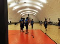 Professional Air-Supported Inflatable PVC Dome Sports Stadium for basketball Membrane Sports Venue