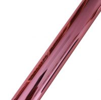 Customized Size Wholesale Preppy Pink Color Paper Plastic  Hot Stamping Foil