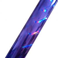 New Arrival Dark Purple Holographic Color Vertical Pillar Wedding Card Paper Hot Stamping Foil