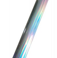 Silver Seamless  Rainbow Holographic Laser Overprintable Hot Stamping Foil