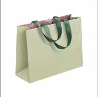 Custom Printed Black Luxury Mini Small Private Label Beauty Jewelry Paper Shopping Packaging Gift Bag With Logo